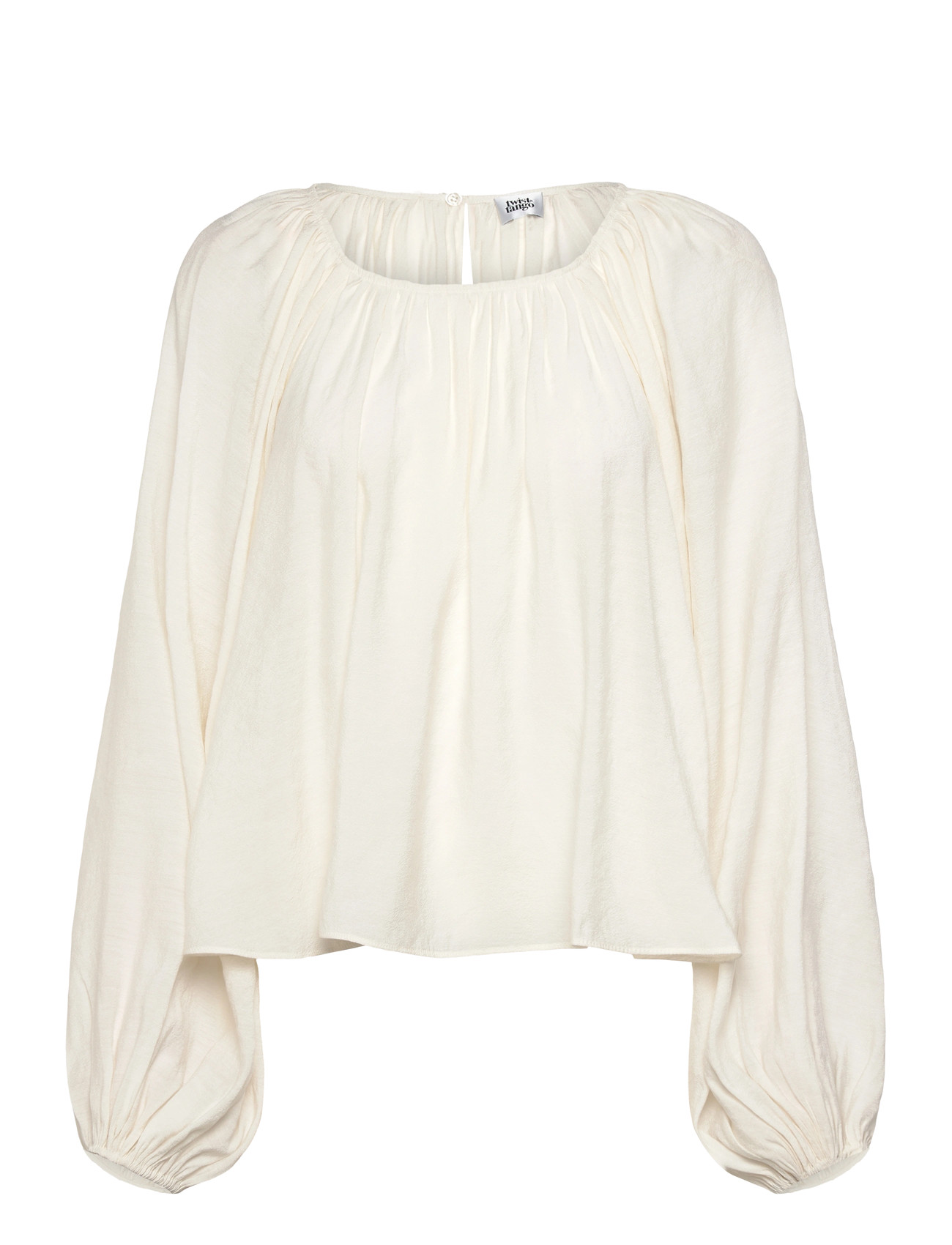 Twist & Tango Lava Blouse, L, Cream, Bluser > Langærmede, Dame