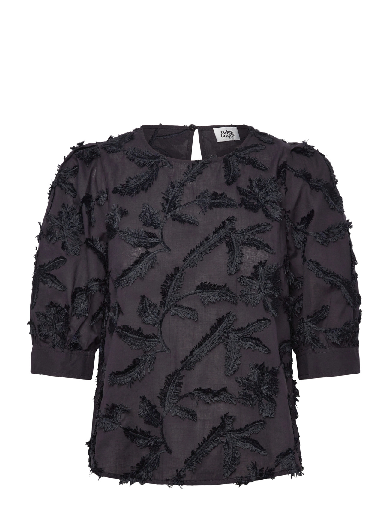 Twist & Tango Marla Blouse, 44, Navy, Bluser > Kortærmede, Dame