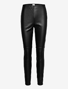 womens leather trousers