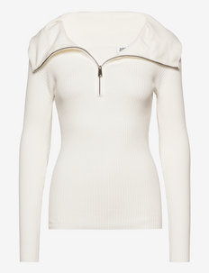 Delila Sweater - polotröjor - off white