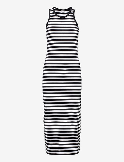 Nika Dress - sommarklänningar - graphic stripe