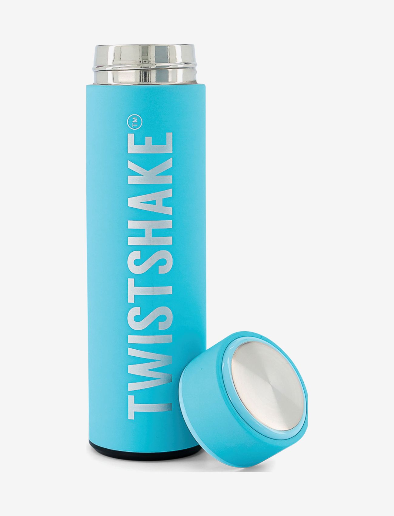 Twistshake - Twistshake Hot or Cold Bottle 420ml Pastel Blue - thermoses - pastel blue - 1