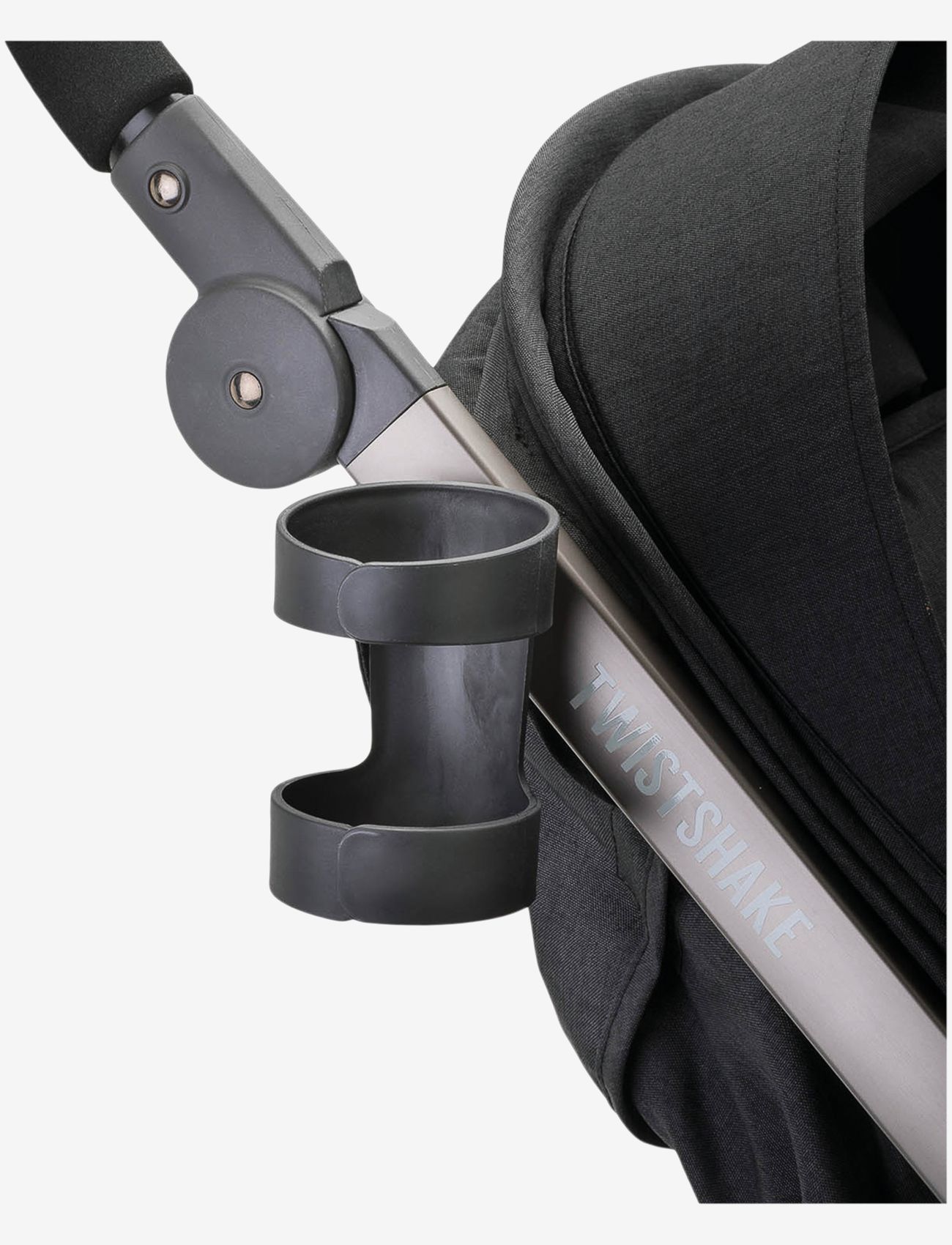 Twistshake - Twistshake Tour Cupholder Black - stroller accessories - black - 1