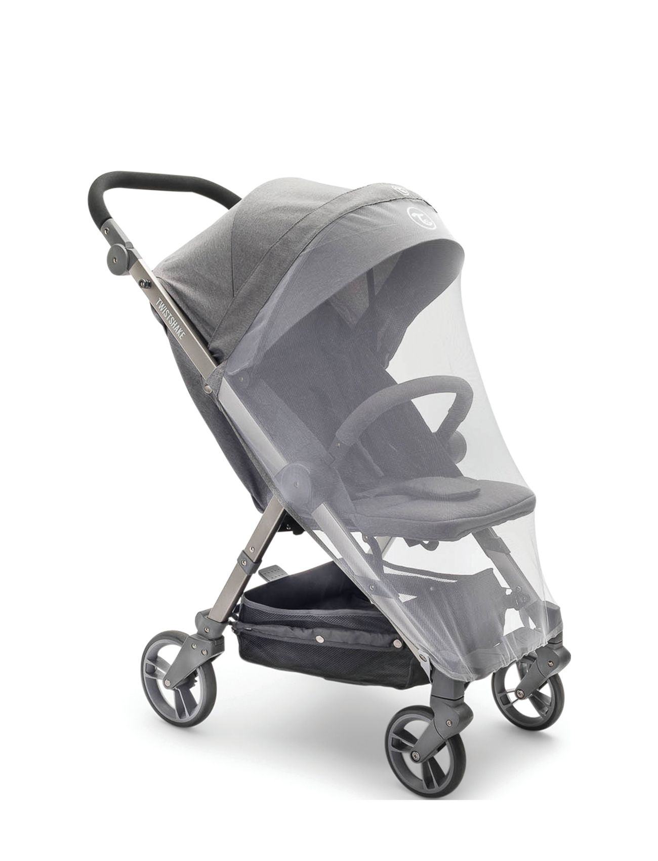 Twistshake Tour Mosquito Net Grey Baby & Maternity Strollers & Accessories Stroller Accessories Grey Twistshake