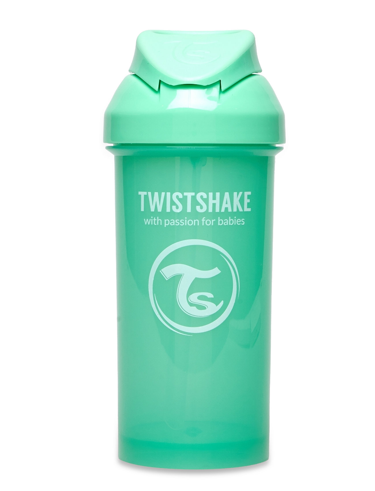 Twistshake Straw Cup 360Ml 6+M Pastel Green Green Twistshake