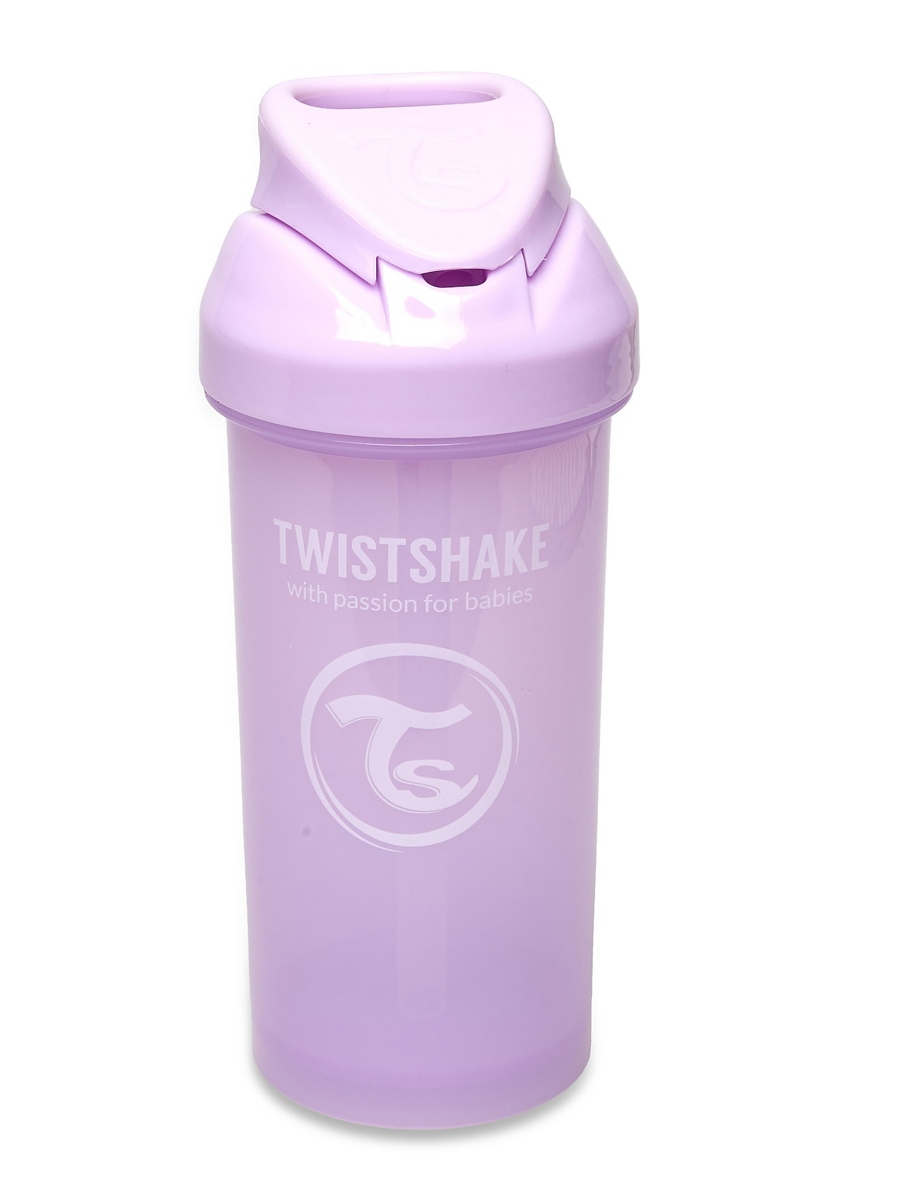 Twistshake Straw Cup 360Ml 6+M Pastel Purple Baby & Maternity Baby Feeding Sippy Cups Purple Twistshake