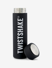 Twistshake - Twistshake Hot or Cold Bottle 420ml Black - thermoses - black - 1