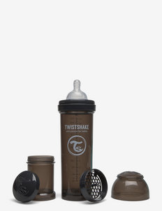 Twistshake Anti-Colic 330ml Black - baby bottles - black