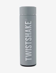 Twistshake Hot or Cold Bottle 420ml Pastel Grey - thermoses - pastel grey