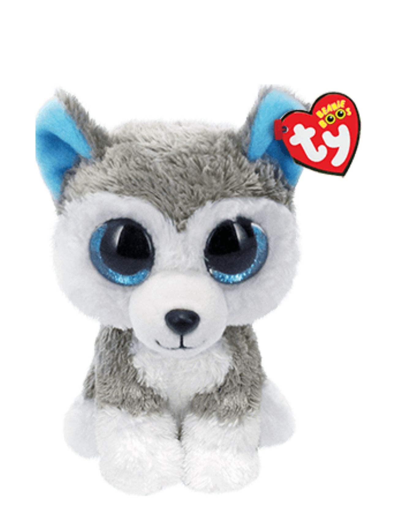 Ty Slush - Husky Dog 15 Cm Toys Soft Toys Stuffed Animals Multi/patterned TY
