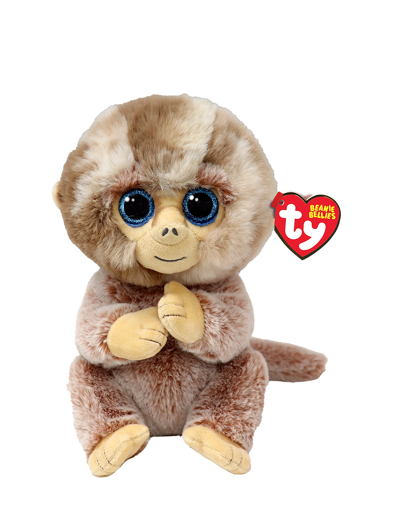 TY Stubby - Tan Monkey Med Patterned - 23 CM - Kinder