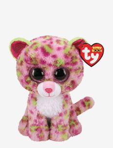 Ty LAINEY - leopard pink 15 cm - tøjdyr - pink