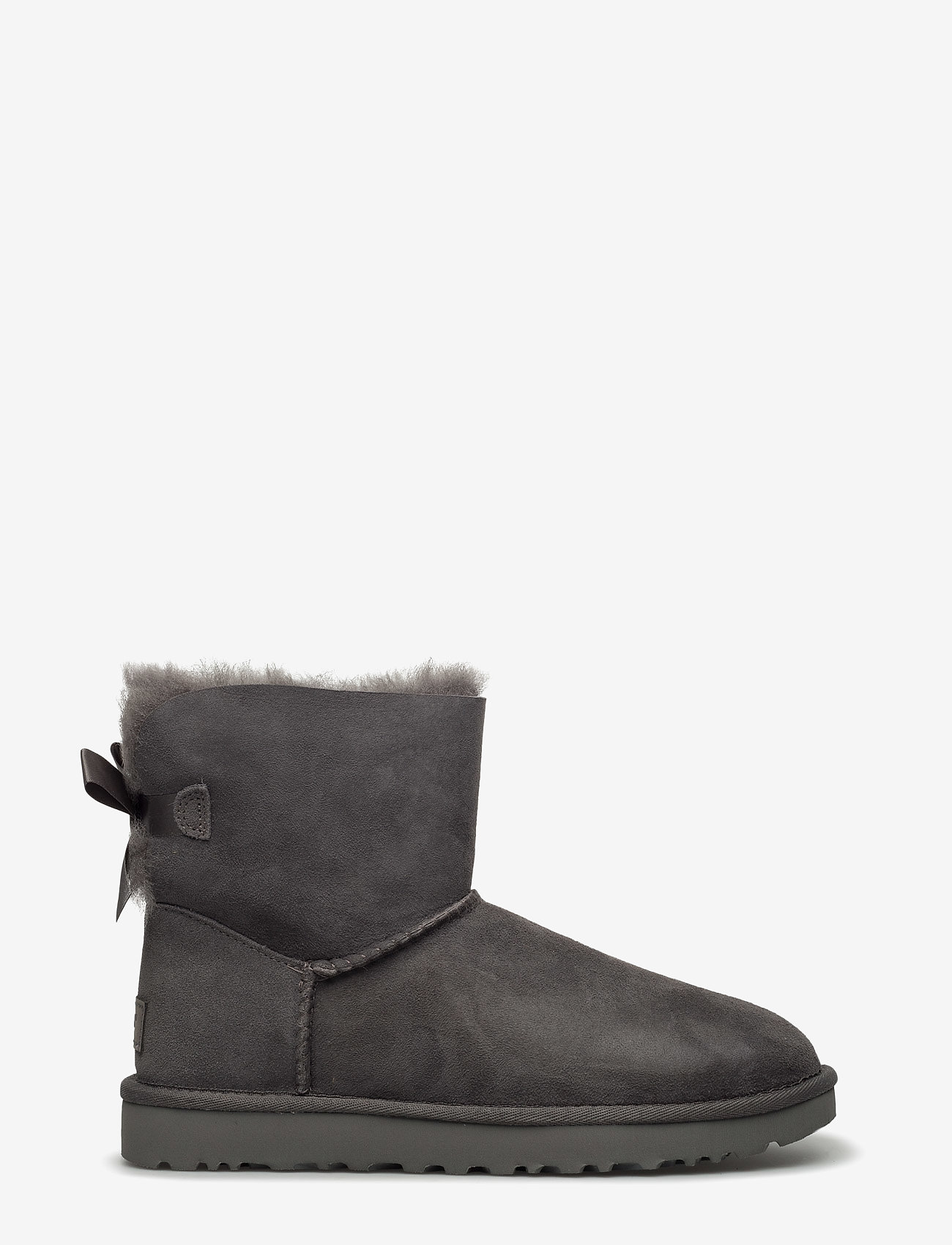 ugg mini bailey bow grey