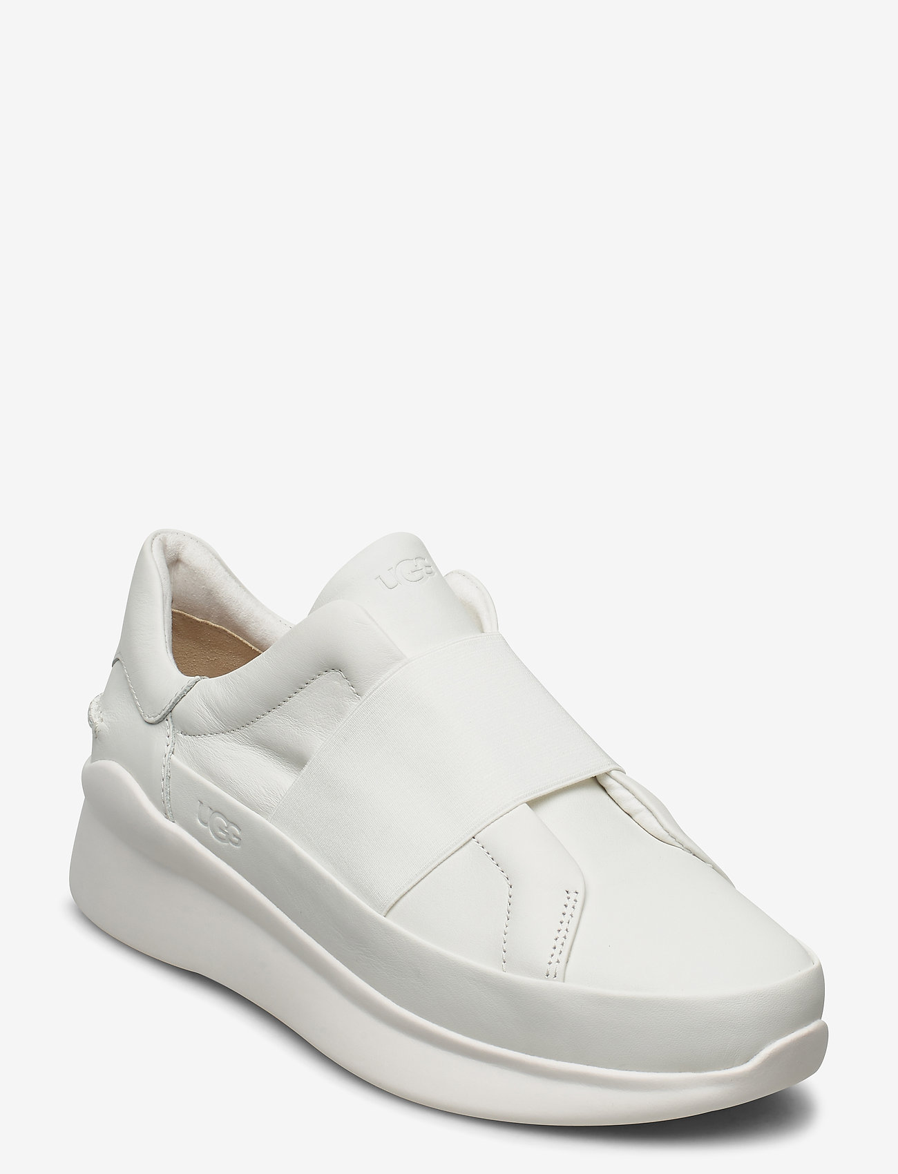 ugg white slip on sneakers