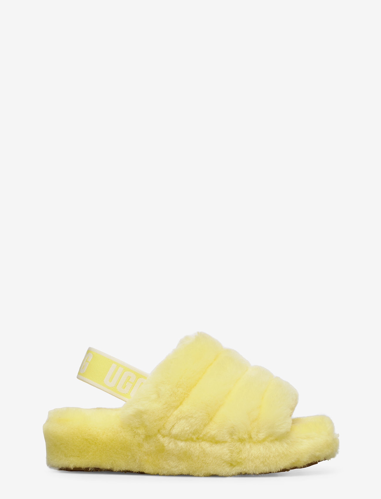 yellow ugg fluff yeah