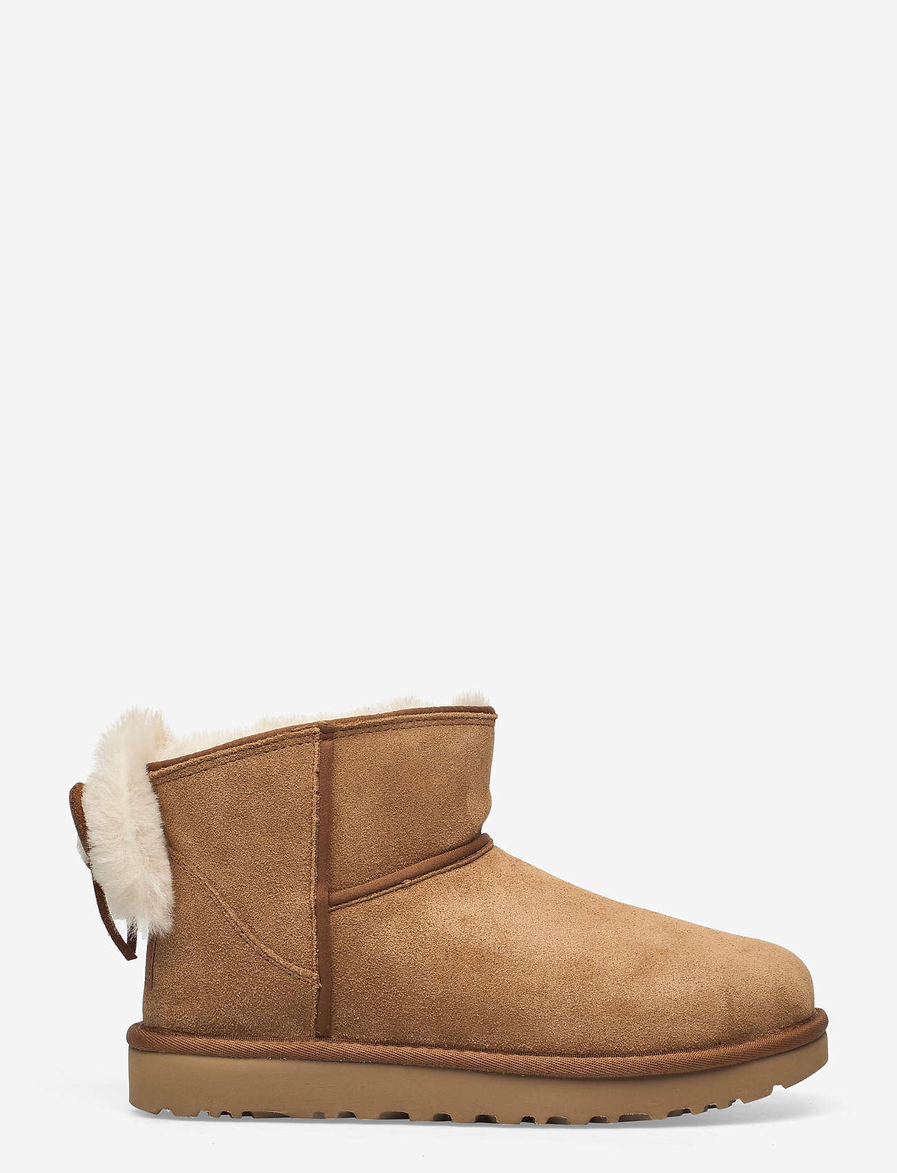 short tan uggs with bows