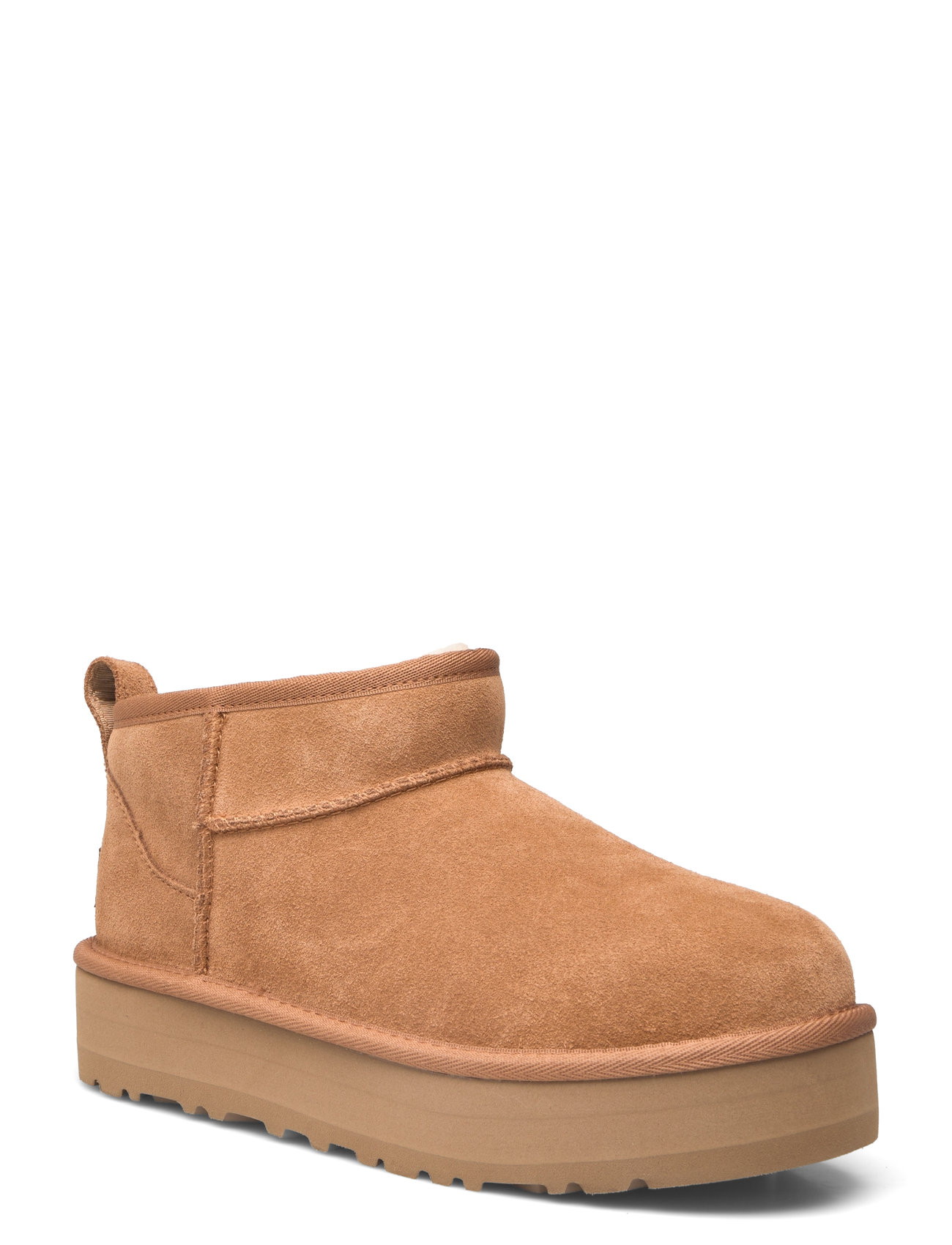 K Classic Ultra Mini Platform Vinterstövlar Pull On Beige UGG