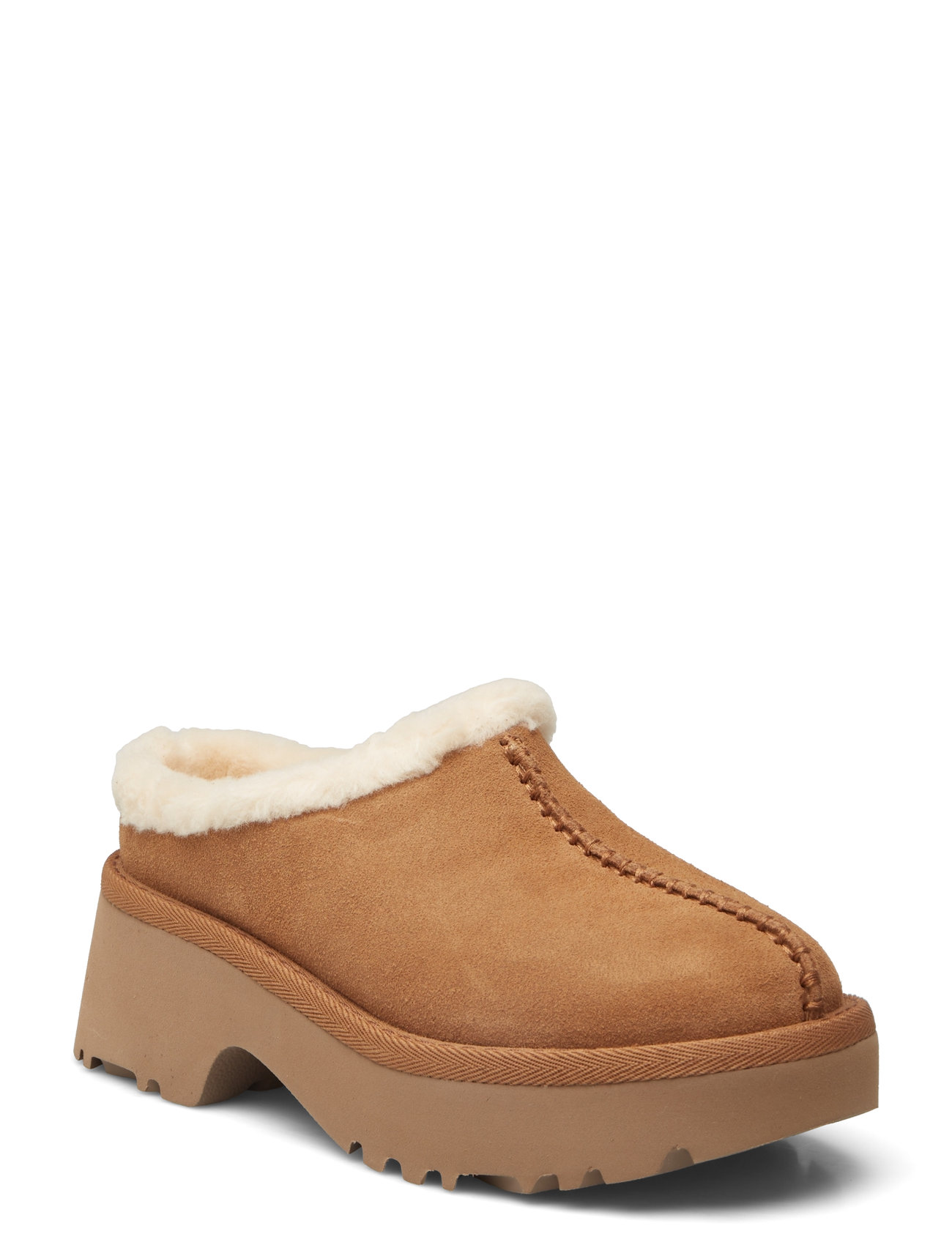 W New Heights Cozy Clog Shoes Mules & Slip-ins Heeled Mules Brown UGG