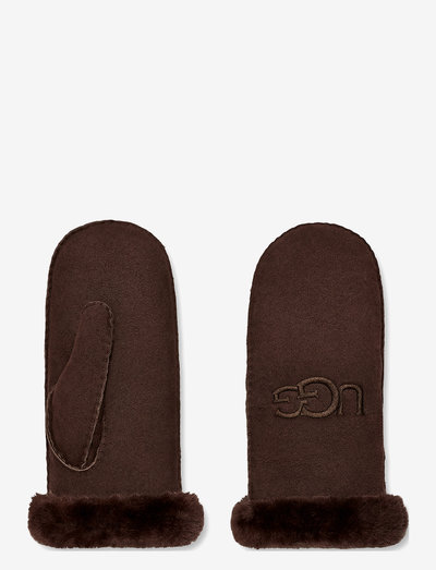 Sheepskin Embroider Mitten