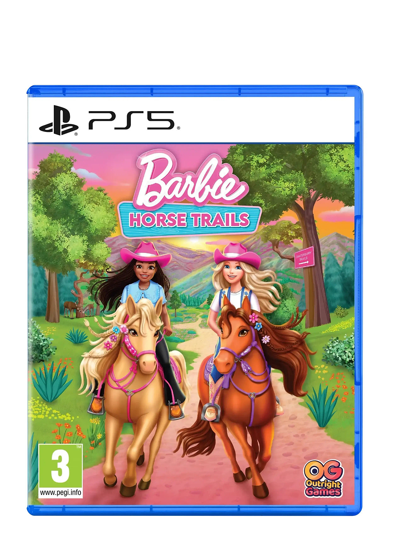 PS5 Ps5 Barbie Horse Trails, One Size, Multi/patterned, Gaming > Games, Børn
