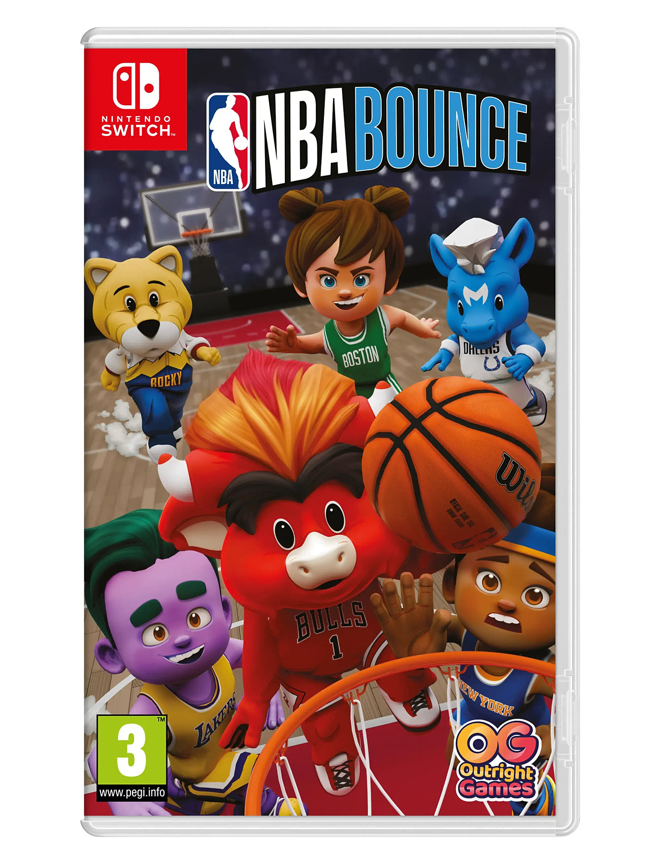 Switch Switch Nba Bounce, One Size, Multi/patterned, Gaming > Games, Børn