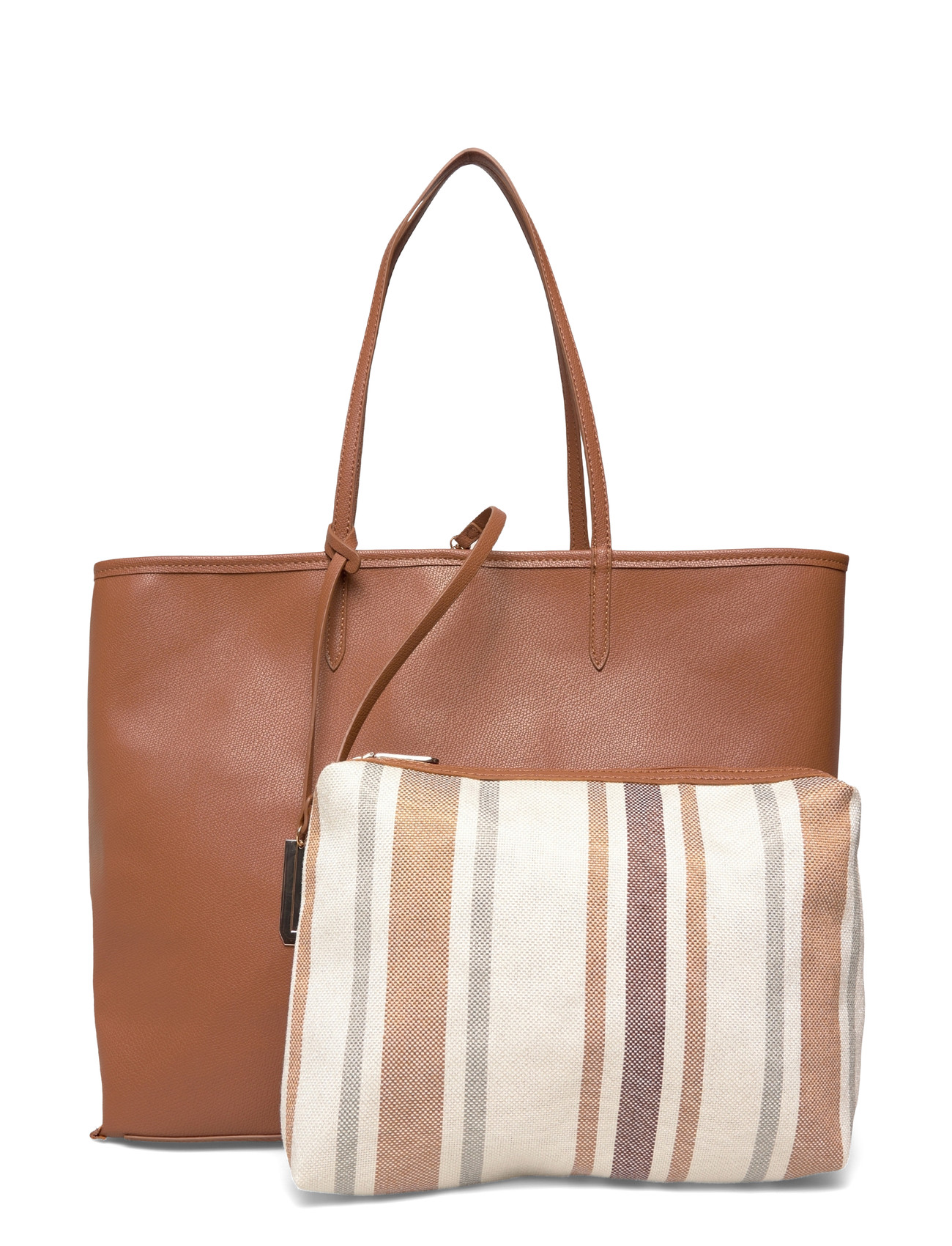 Ulrika Shopper Reversible, One Size, Brown, Tasker > Små Skuldertasker-Crossbody-Tasker, Dame