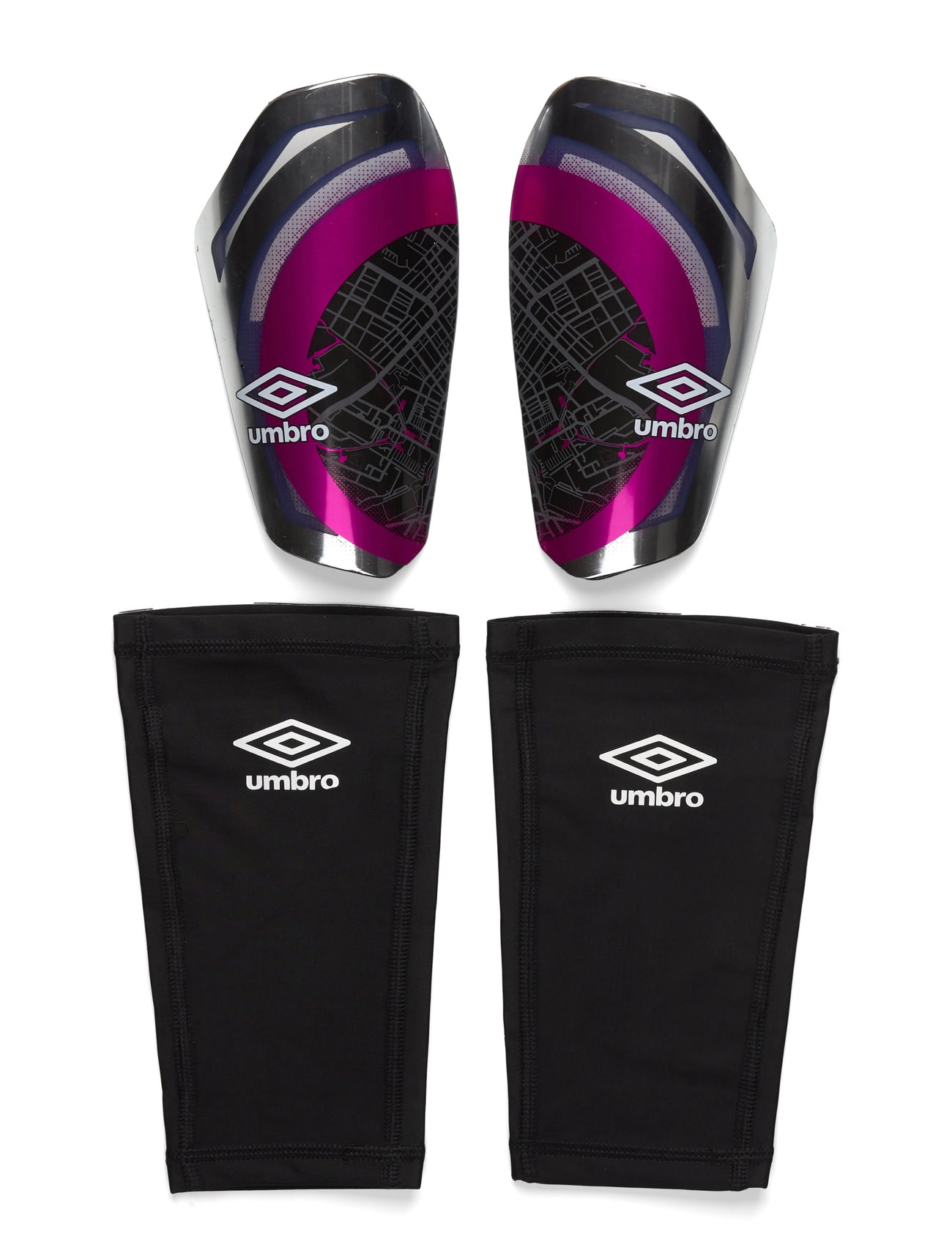 Umbro Neo Pro Tecta Ii Guard Sleeve, L, Black, Sport Braces & Supports > Sport Calf Sleeves, Herre