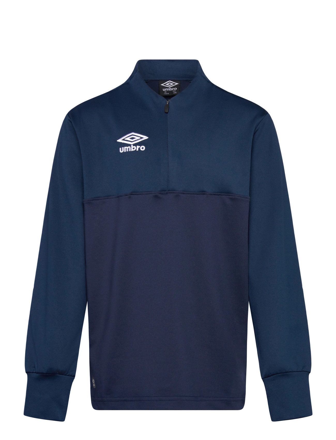 Umbro Ux Pro Half Zip Jr, 128, Navy, T-Shirts > Sportstoppe, Børn