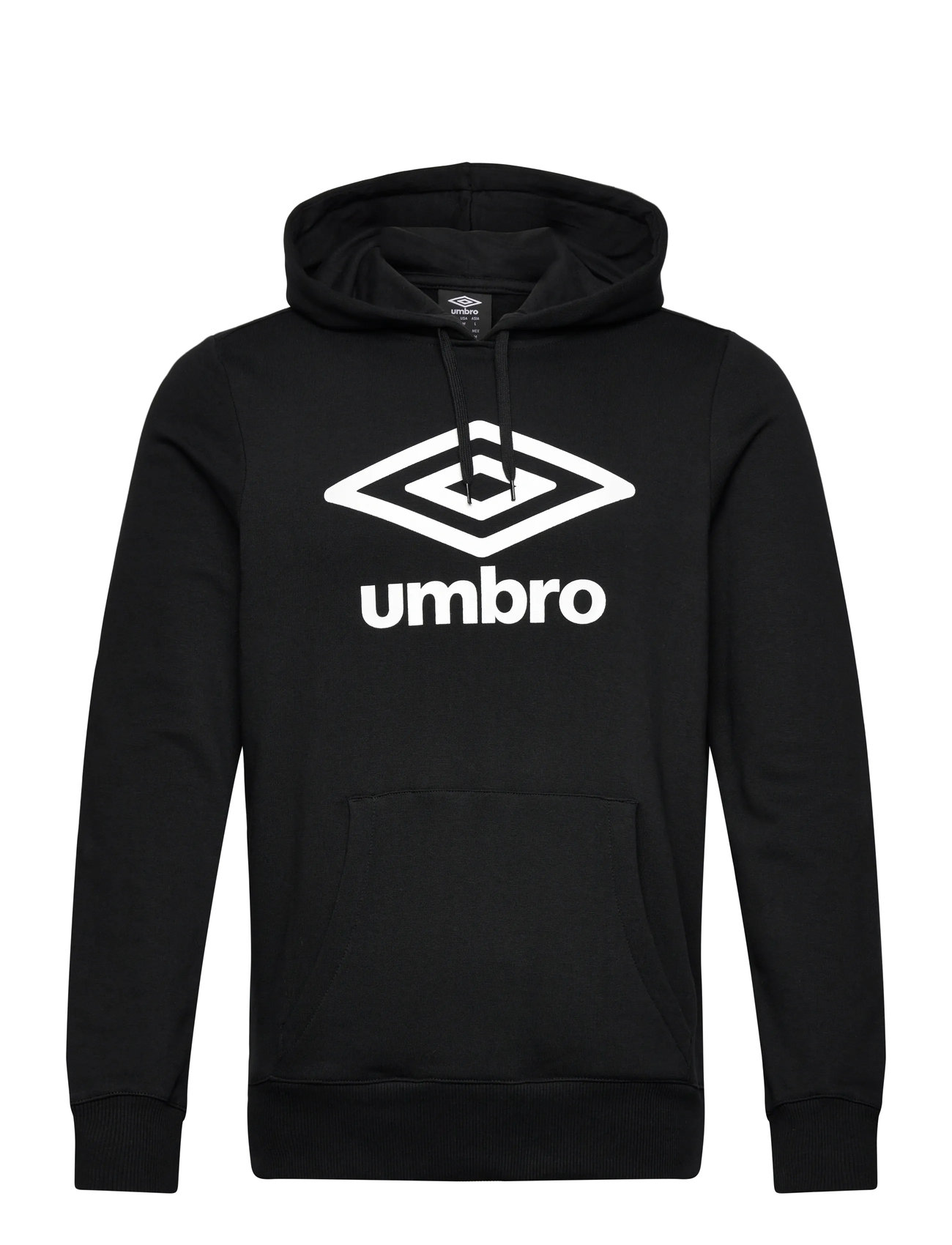 Umbro Large Logo Hoodie, XXL, Black, Sport Sweatshirts & Hoodies > Sport Hoodies, Herre