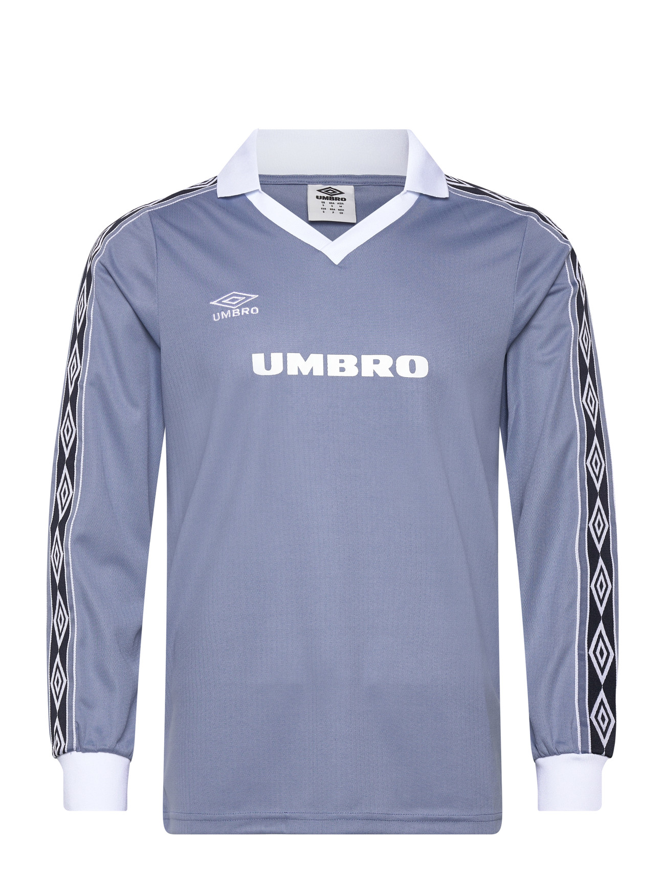 Umbro Taped Ls Jersey, XL, White, Sport Overdele > Sport Football Shirts, Herre