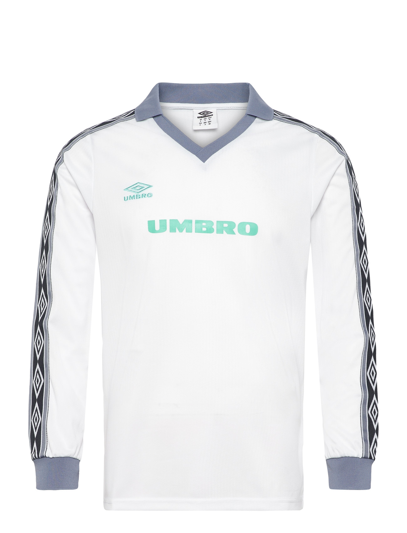 Umbro Taped Ls Jersey, XL, White, Sport Overdele > Sport Football Shirts, Herre