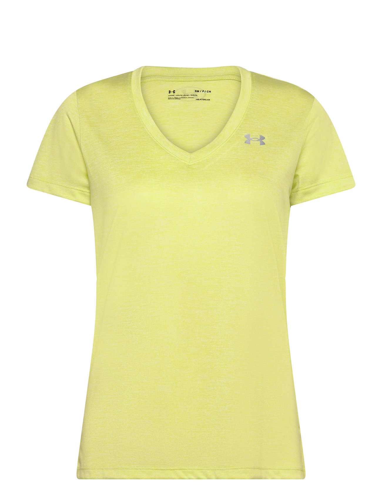 Tech Ssv - Twist Sport T-shirts & Tops Short-sleeved Yellow Under Armour