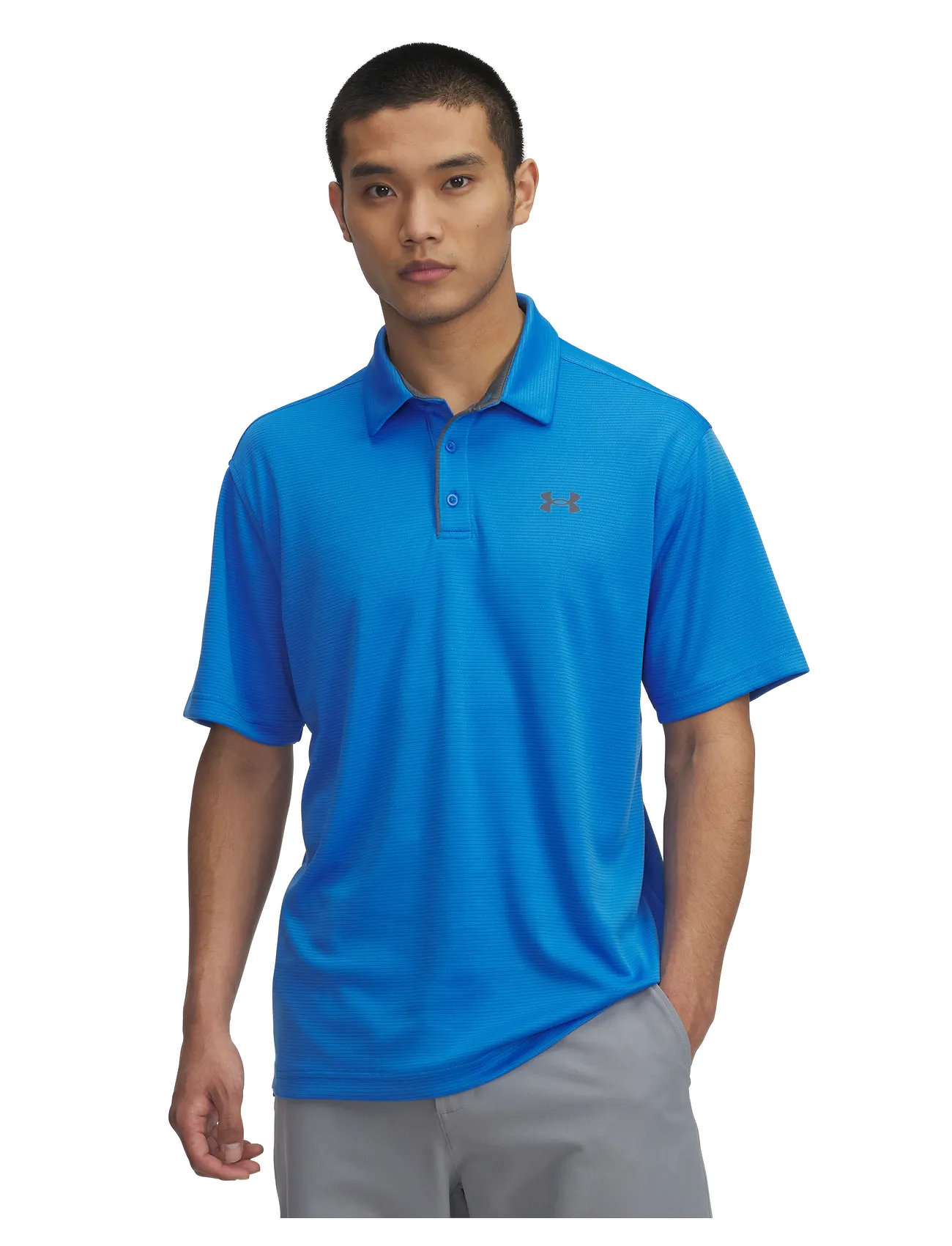 Under Armour Tech Polo, M, Blue, Poloer > Kortærmede, Herre