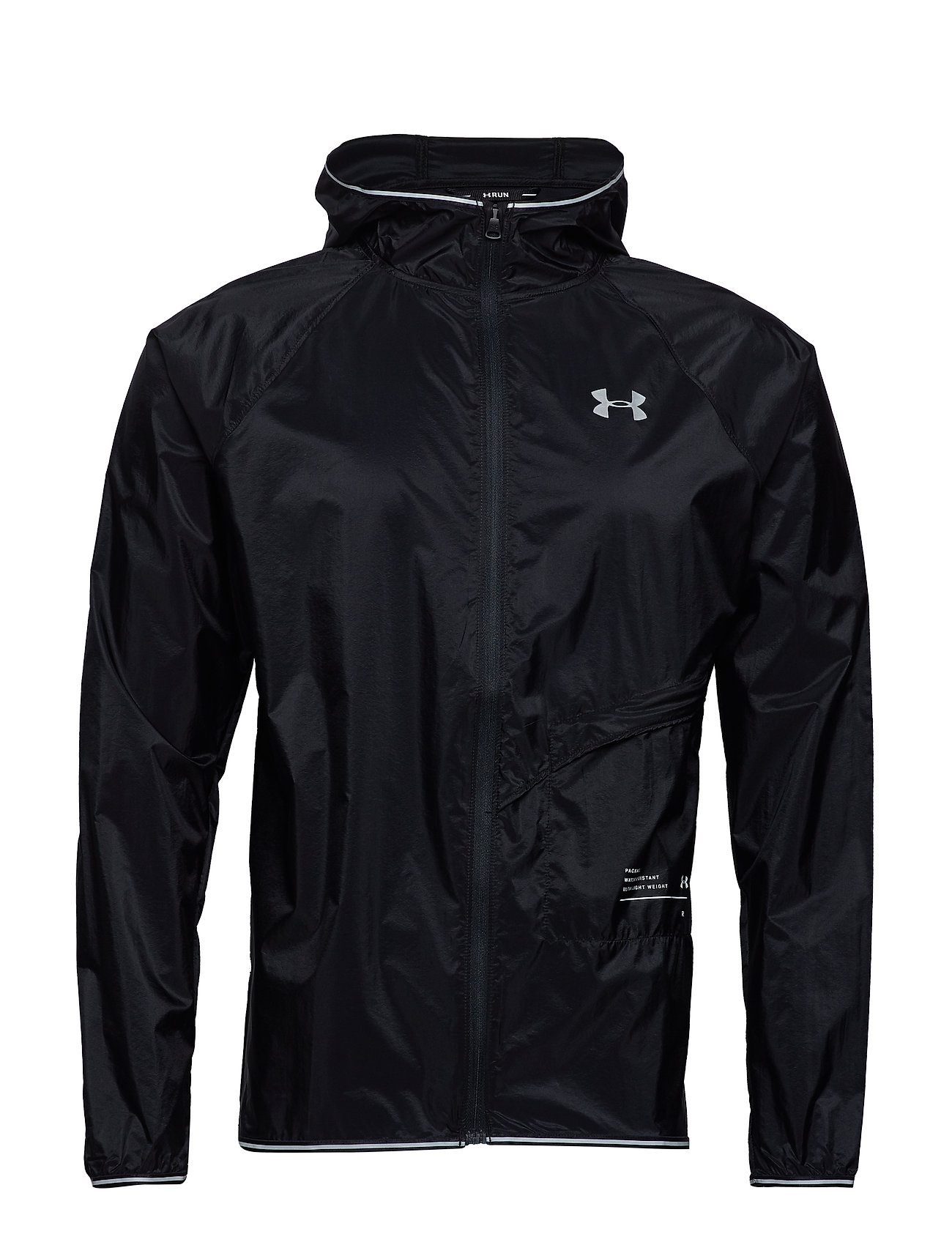 Ua Qualifier Storm Packable Jacket Dun Jack Zwart Under Armour under armour kopen in de aanbieding