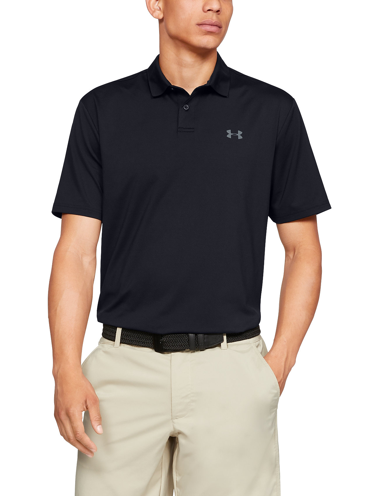 under armour polo material