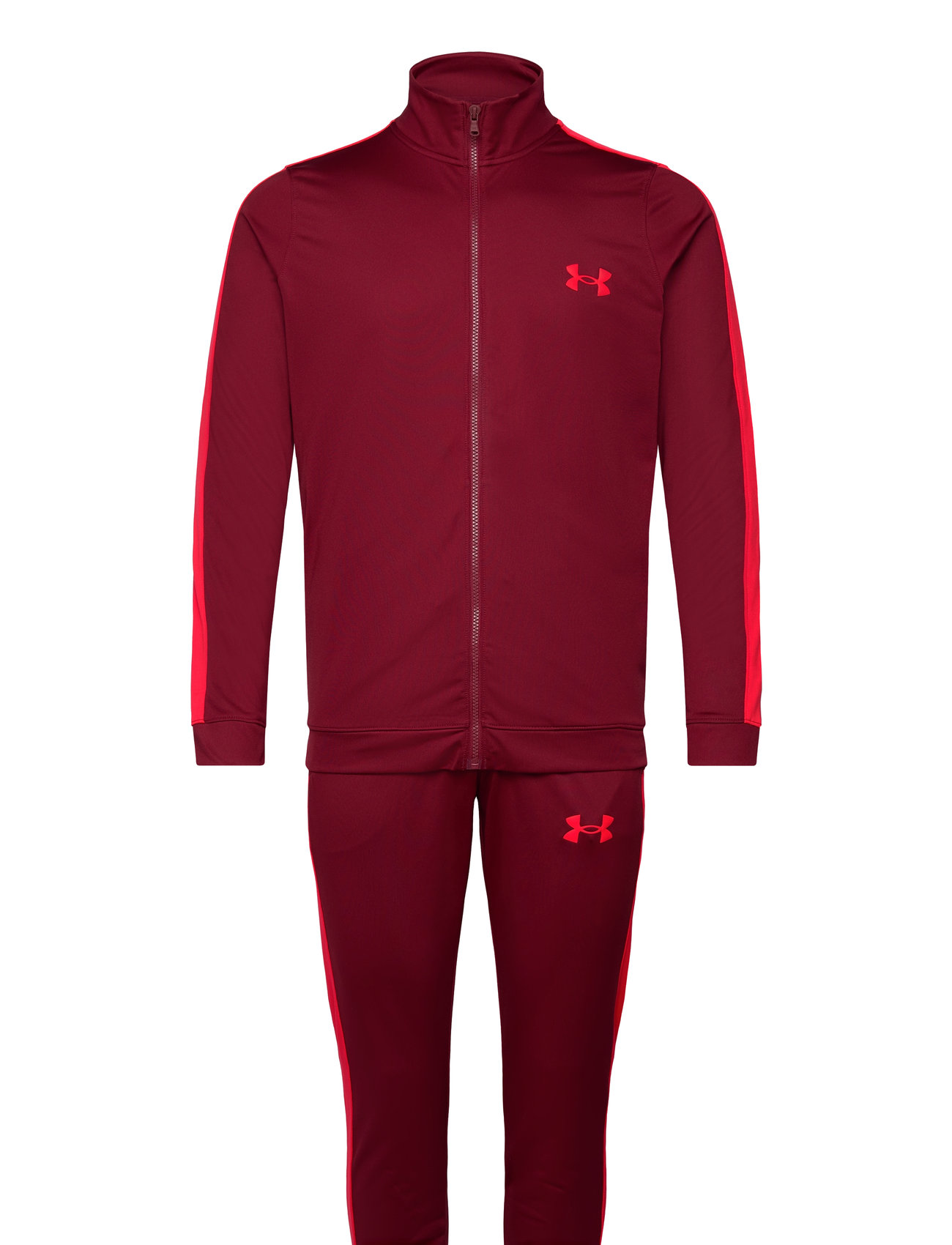 Under Armour Ua Rival Knit Track Suit Burgundy