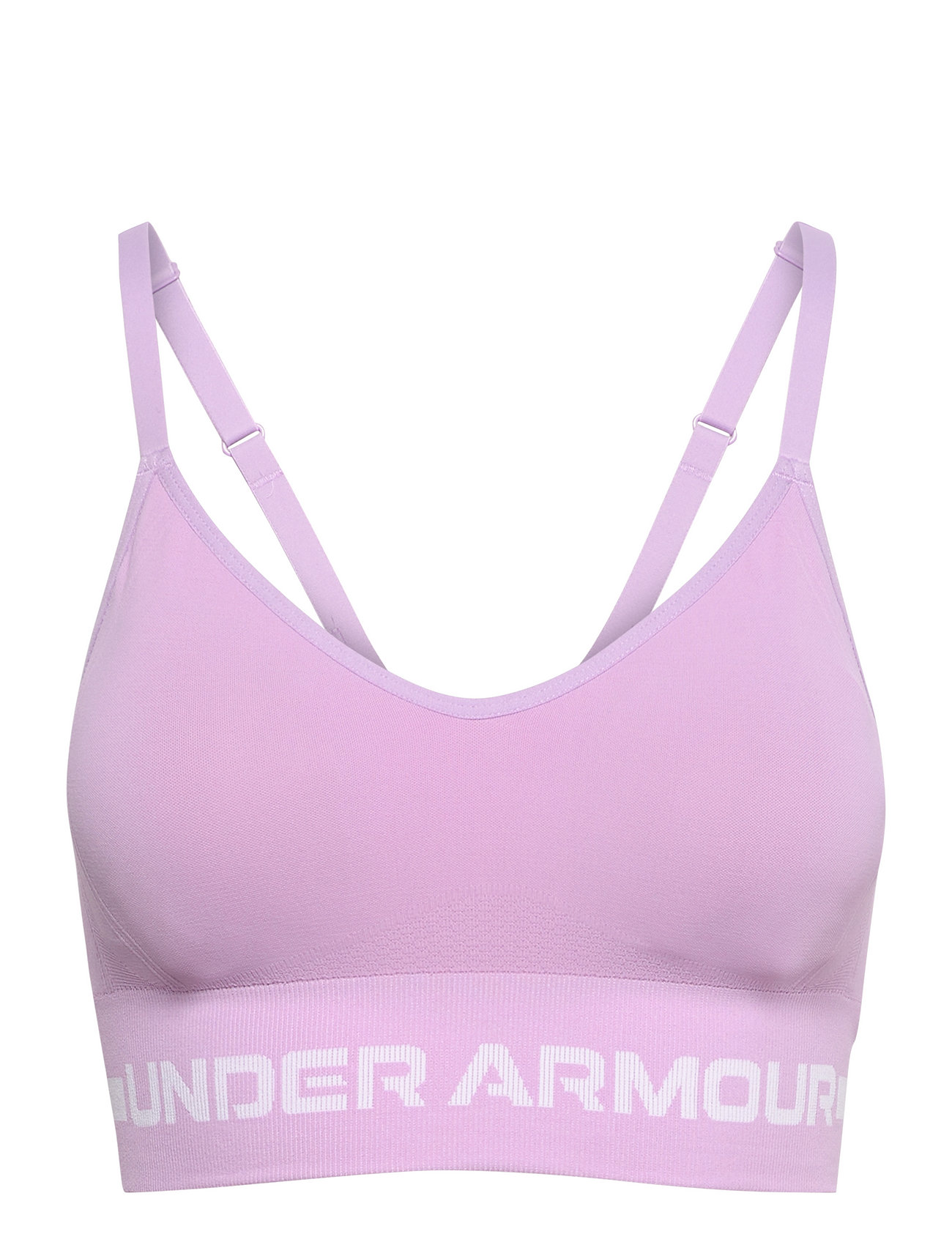 under armour sports bra pink