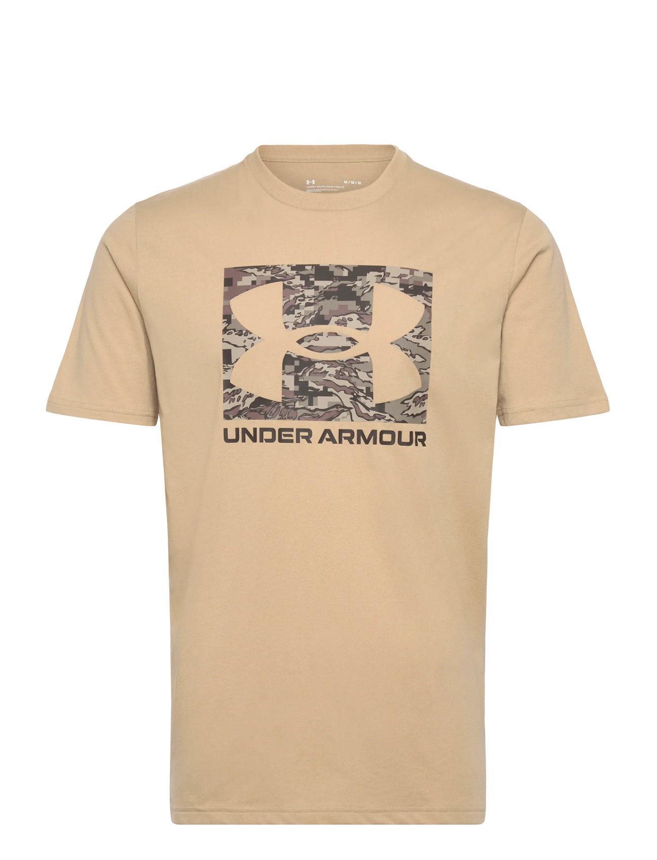 UNDER ARMOUR Ua Abc Camo Boxed Logo Ss Khaki - L - Herren