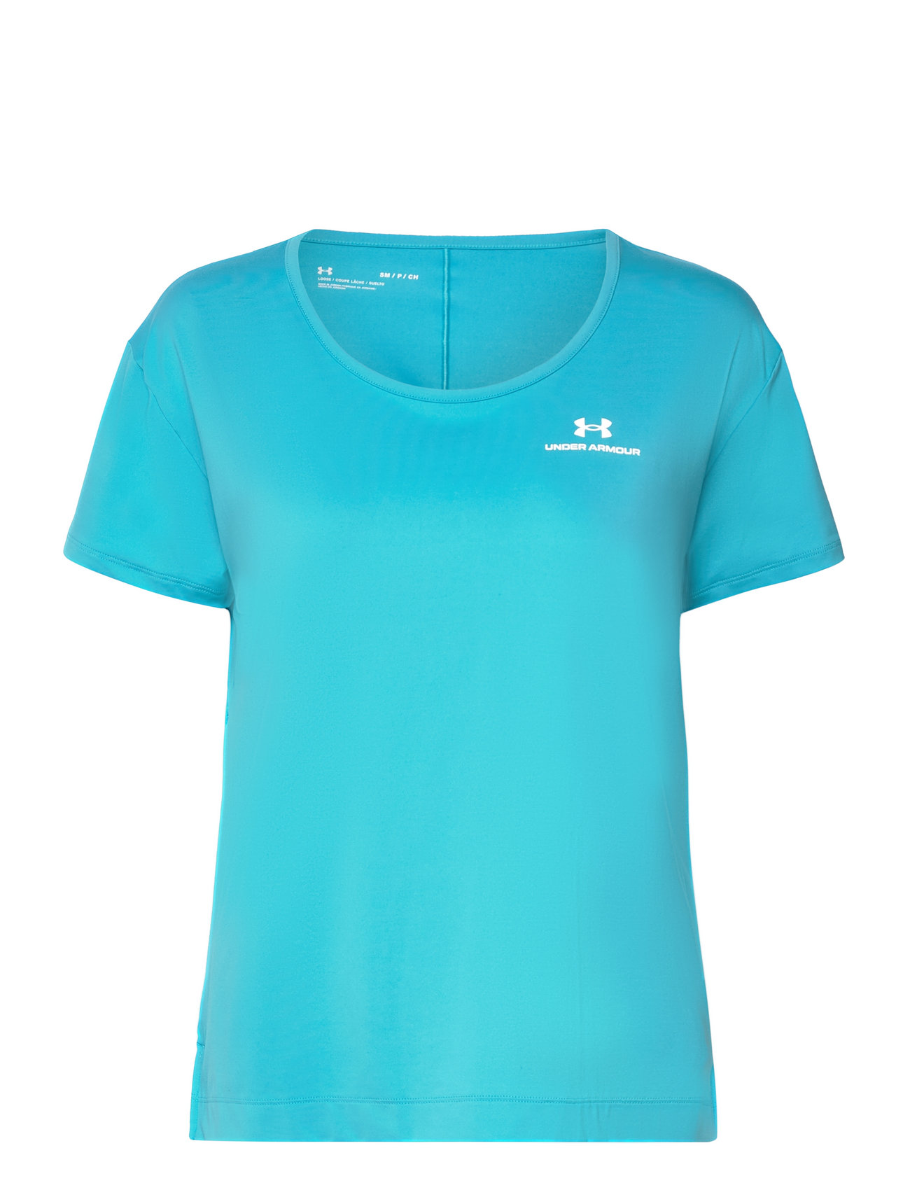 Ua Rush Energy Ss Sport T-shirts & Tops Short-sleeved Blue Under Armour