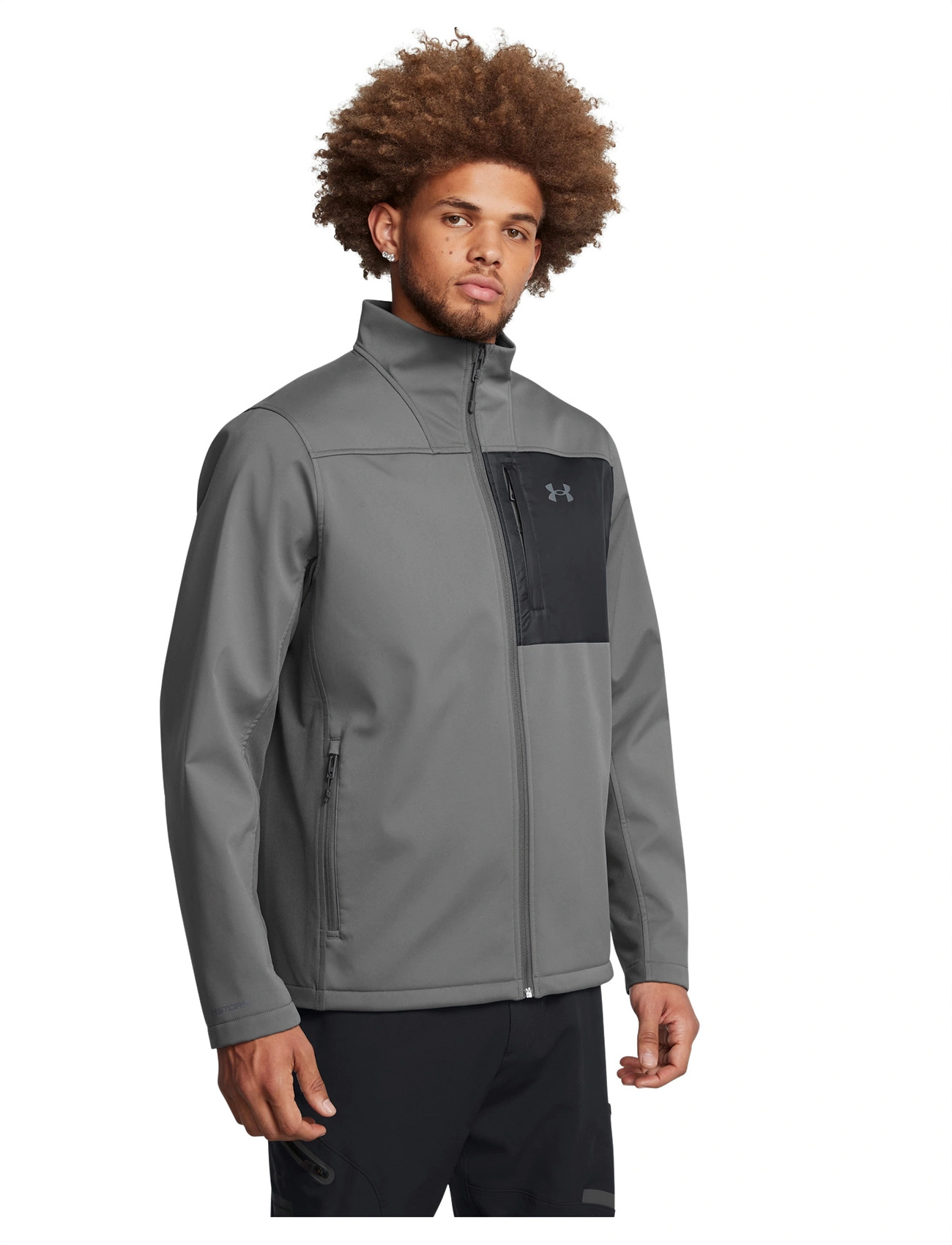 Under Armour M Shield Jacket, M, Grey, Sport Jackets > Sport Training Jackets, Herre