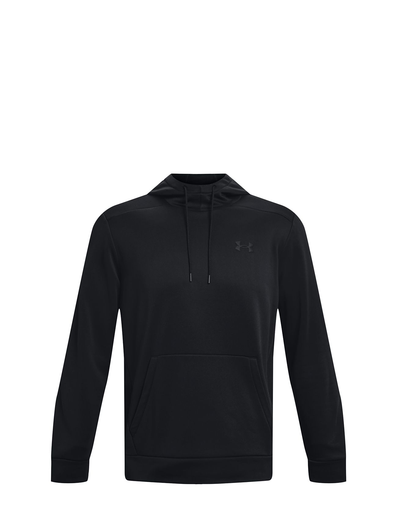 Ua Armour Fleece Hoodie Black Under Armour