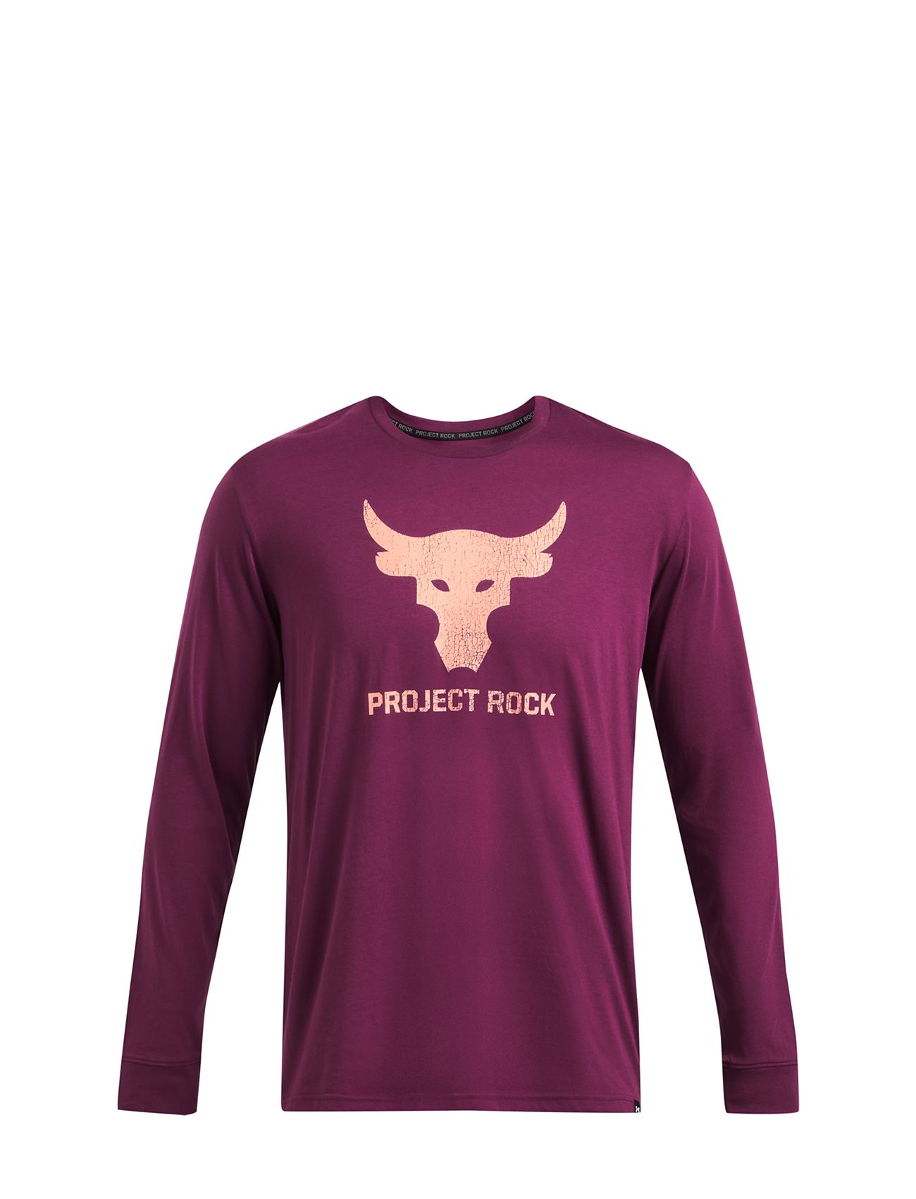 Ua Pjt Rock Brahma Bull Ls Sport Men Sport Clothing Sport Tops Sport Long Sleeved Tops Purple Under Armour