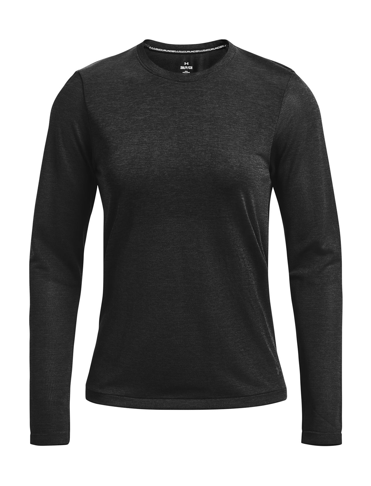 Ua Seamless Stride Ls Sport T-shirts & Tops Long-sleeved Black Under Armour