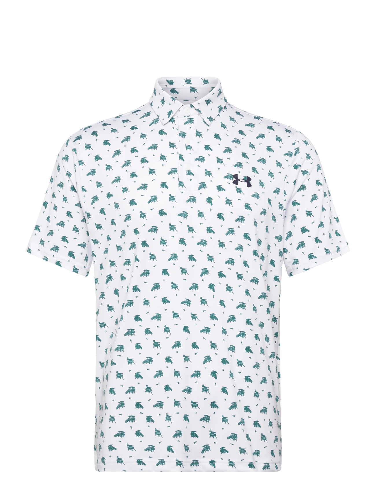 UNDER ARMOUR Ua Playoff 3.0 Printed Polo Weiß - L - Herren