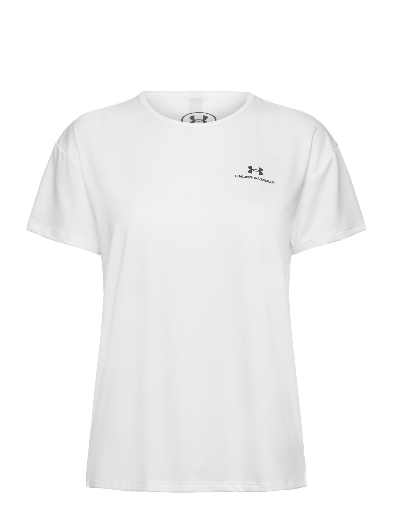 Ua Rush Energy Ss 2.0 Sport T-shirts & Tops Short-sleeved White Under Armour