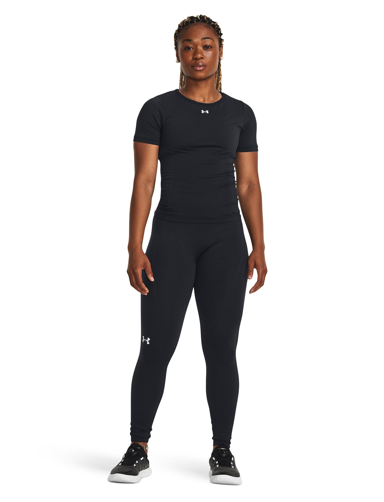 Under Armour Ua Vanish Seamless Ss, XL, Black, T-Shirts & Toppe > Kortærmede, Dame