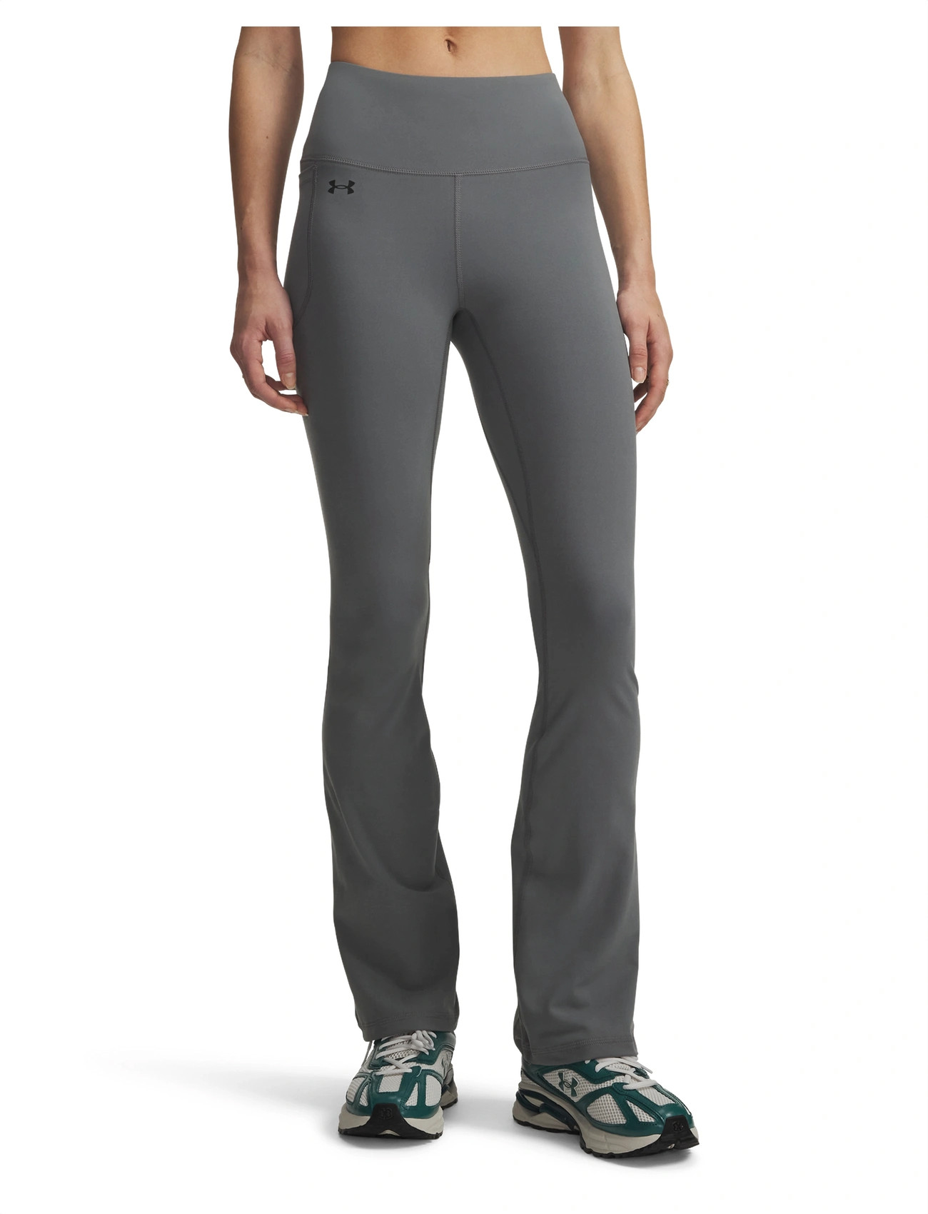 Under Armour Motion Flare Pant, S, Grey, Sport > Sportsbukser, Dame