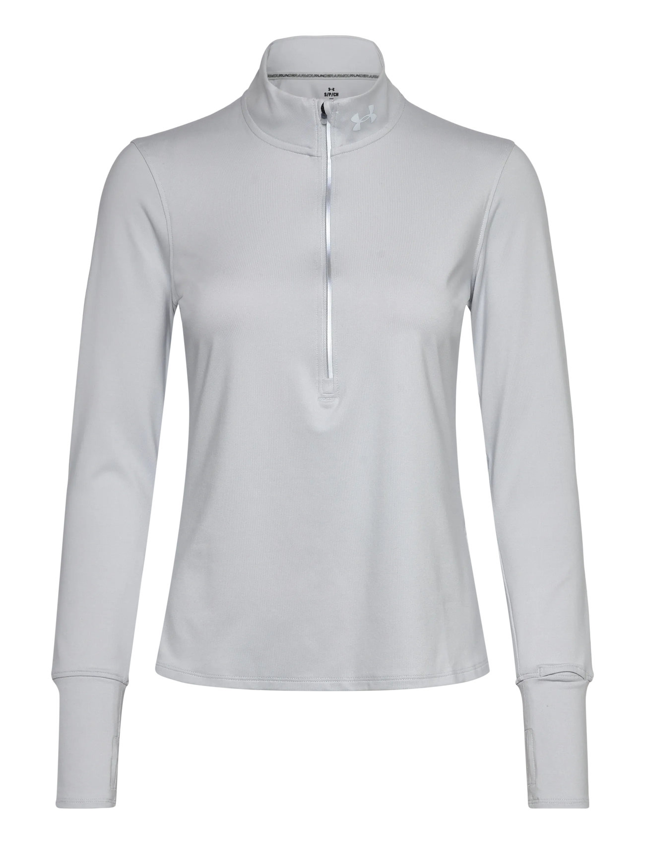 UNDER ARMOUR Ua Launch Pro Half Zip Grau - L - Damen