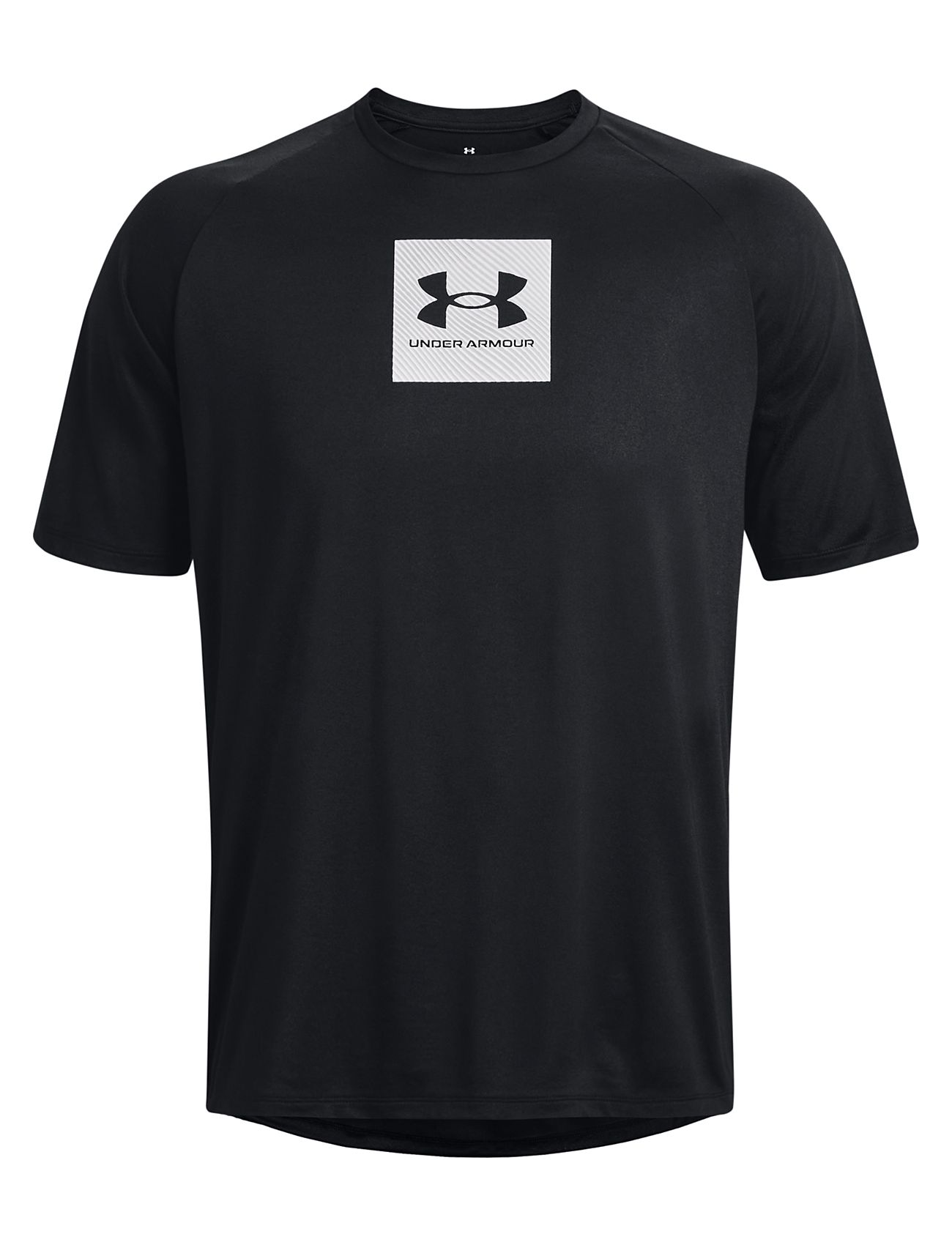 Ua Tech Prt Fill Ss Black Under Armour