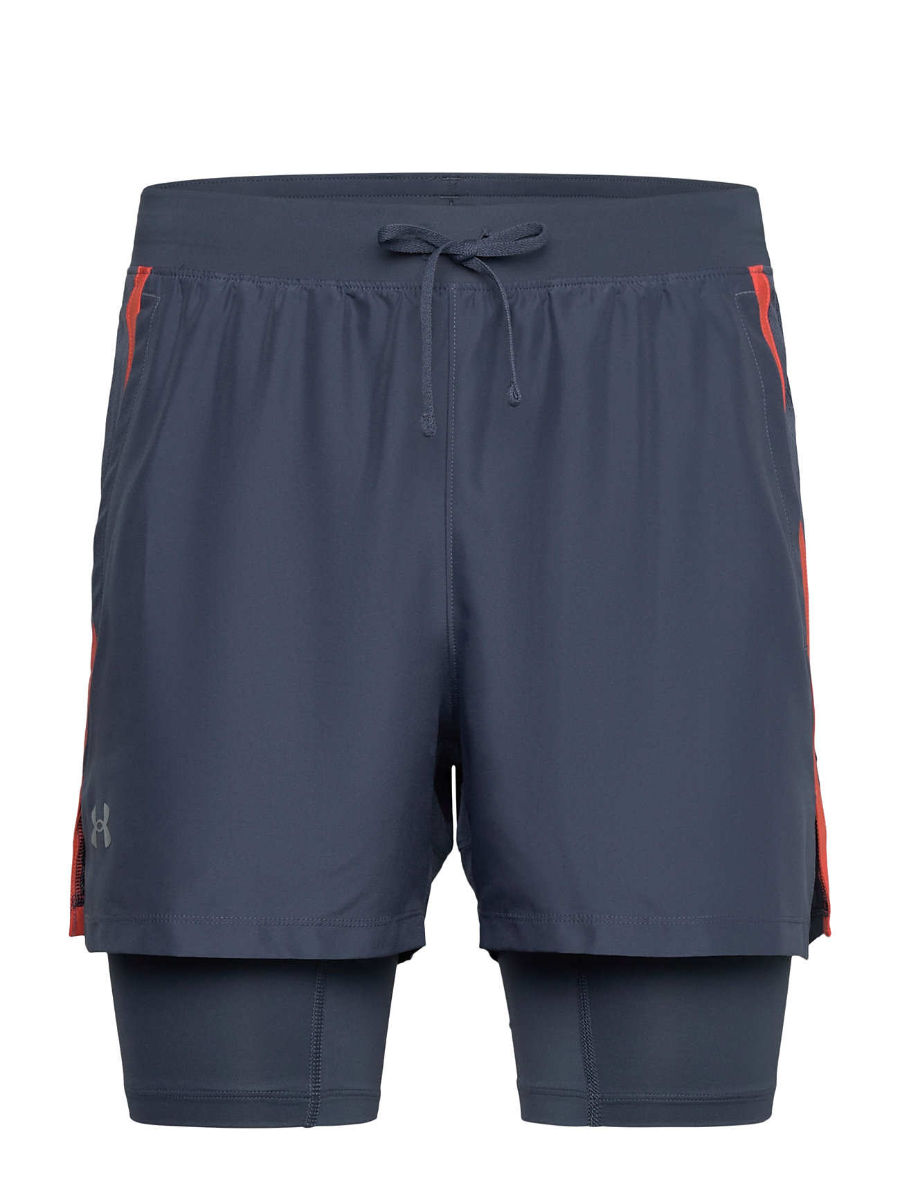 Under Armour Ua Launch 5'' 2-In-1 Shorts Grå